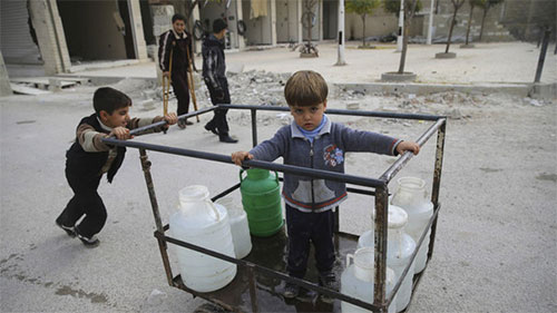 Los terroristas contaminan el agua potable de Damasco y sus alrededores